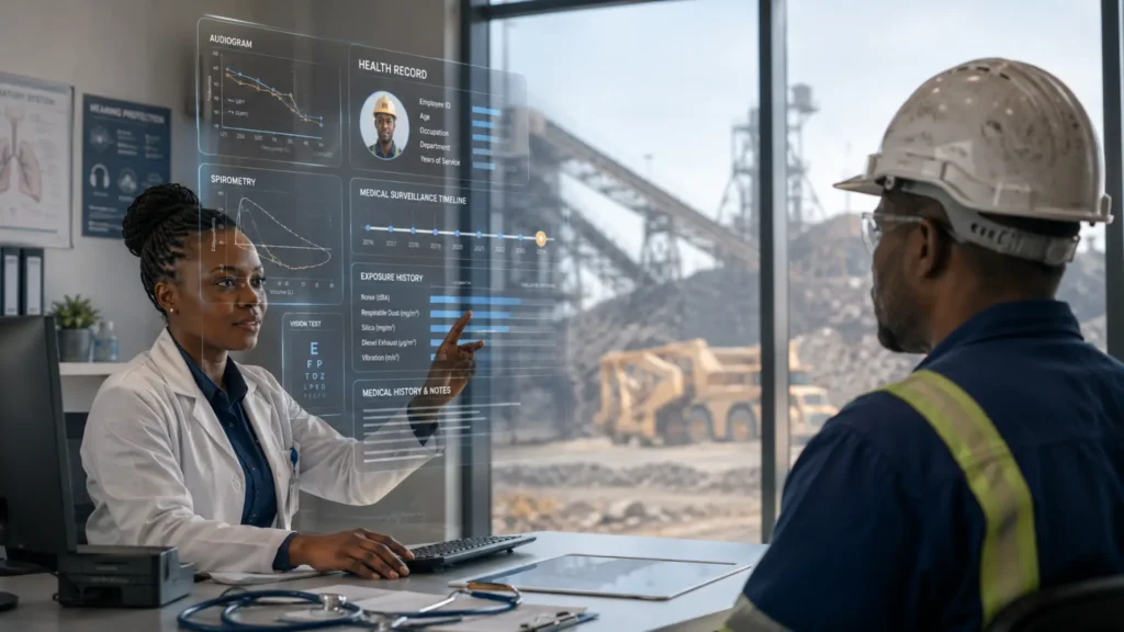 Occupational Health Compliance South Africa: Digital Strategies for Meeting COIDA and OHSA Requirements. Meet COIDA and OHSA obligations with digital occupational health management and compliance documentation. Qmed, software, Vela Sustainability Technologies